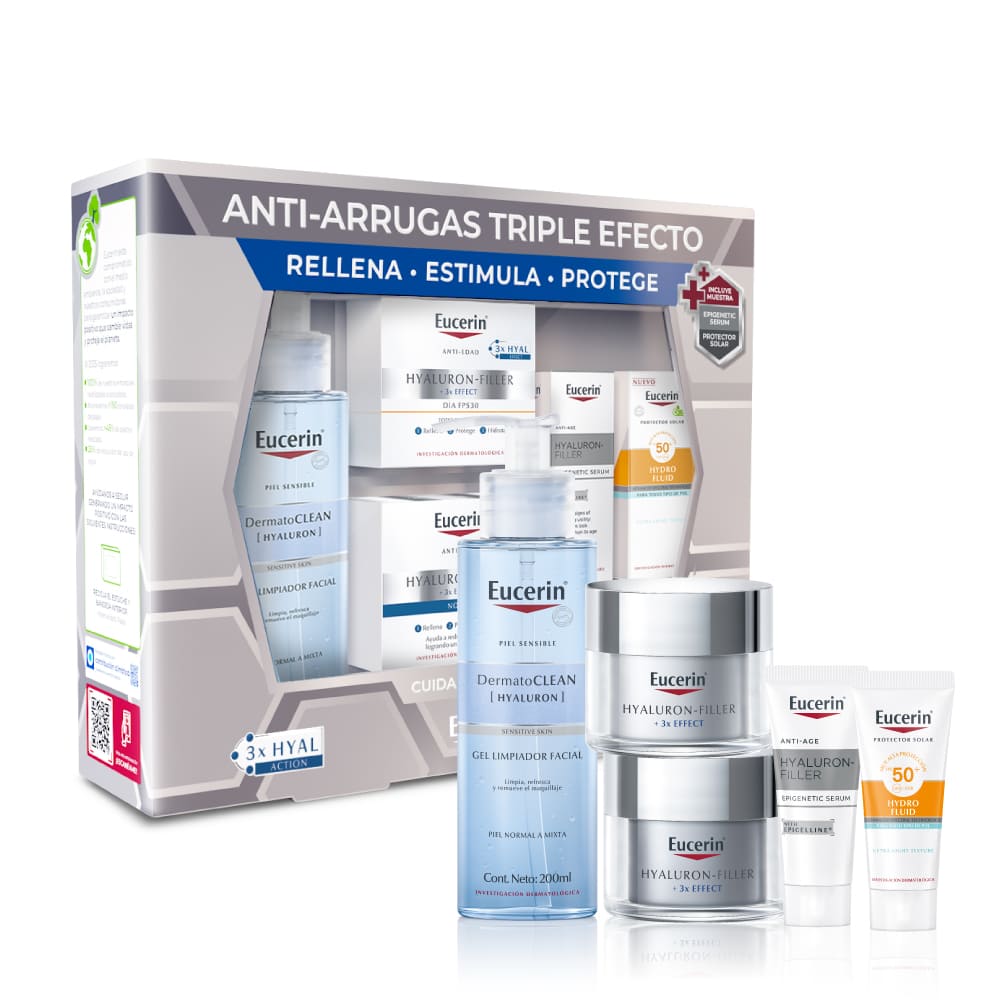 Pack Rutina Hyaluron Filler Antiarrugas 287ml