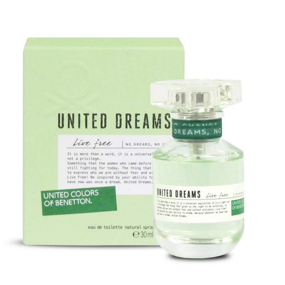 Eau De Toilette United Dreams Live Free 30 mL | Cruz Verde