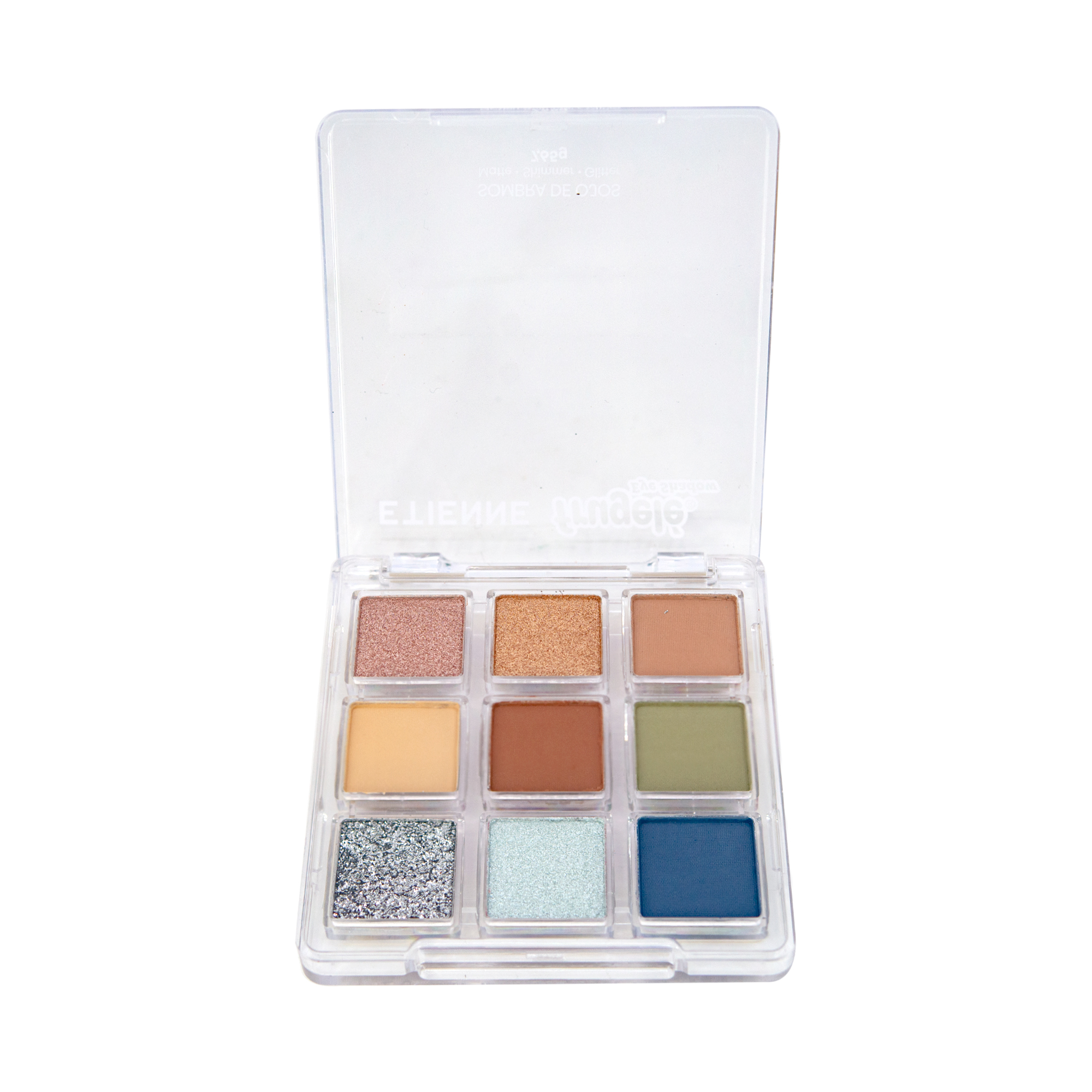 Sombra 9 Colores Frugele Candy Blue