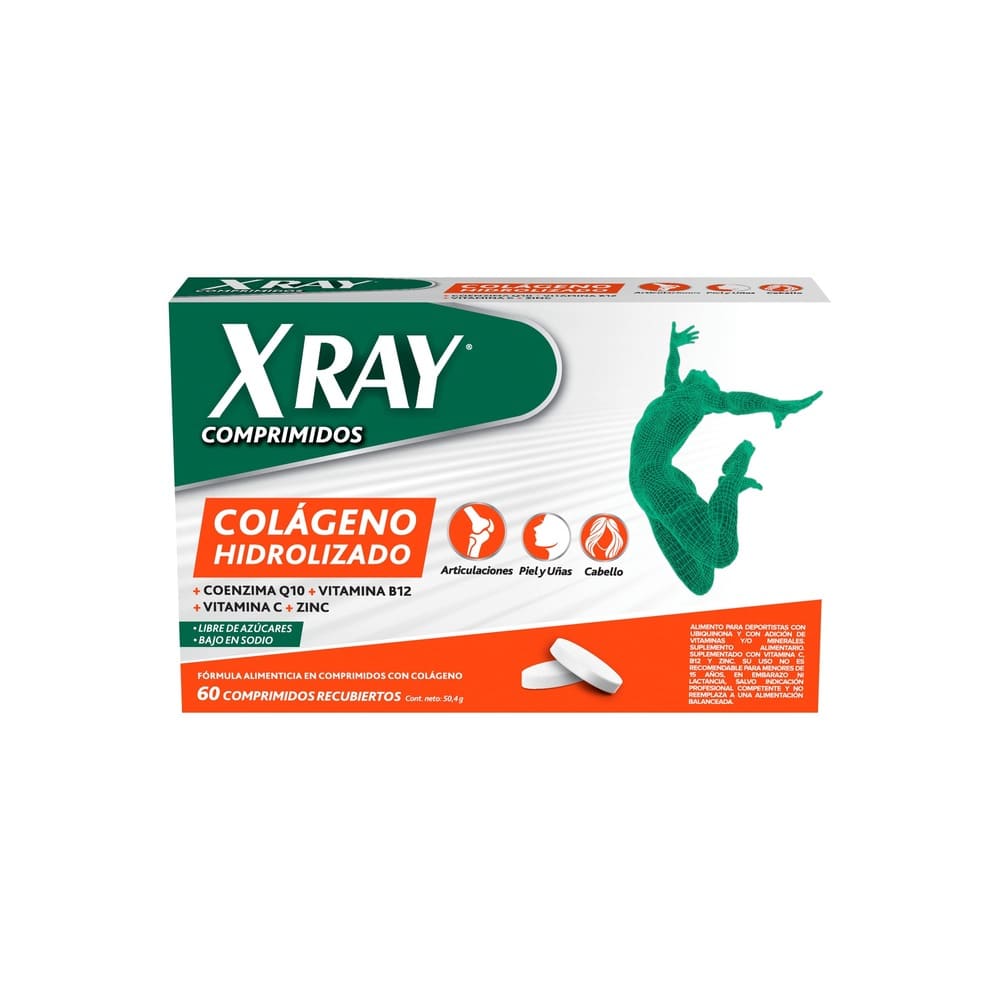 Xray Colágeno 60 Comprimidos