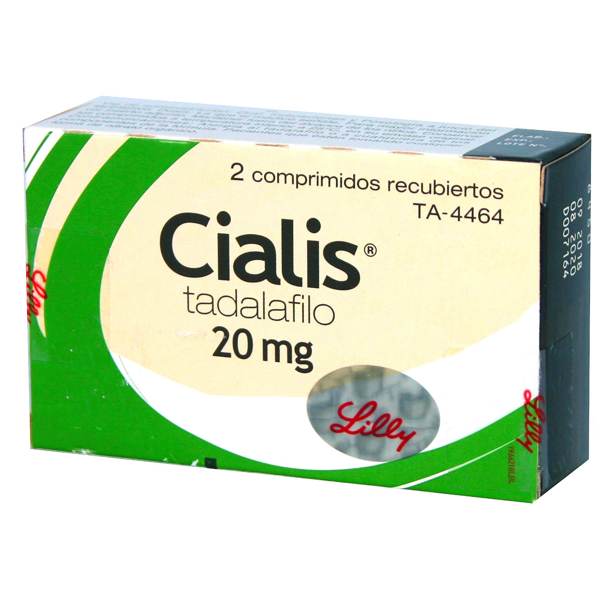 Cialis 20 Mg 8 Comprimidos