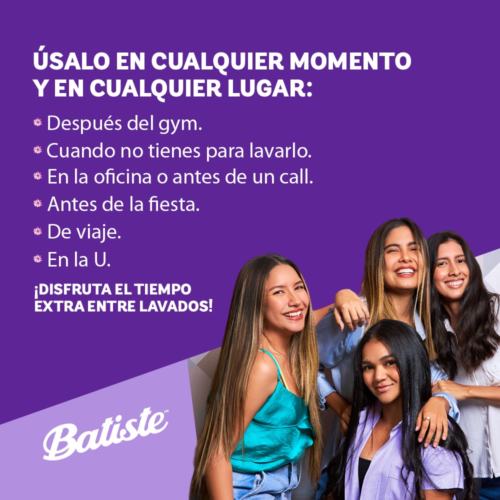 Shampoo En Seco Rose grold 200 ml Farmacias Cruz Verde