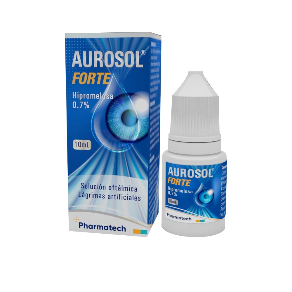 Aurosol Forte Solucion Oftalmica Hipromelosa 0,7% Lagrimas Artificiales 10 ml