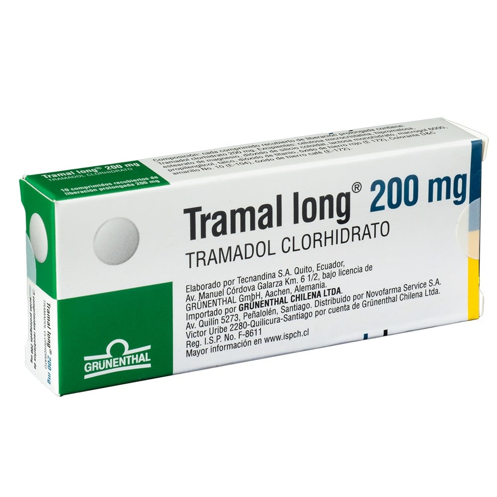 200 mg de tramadol