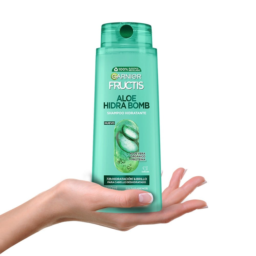Shampoo Aloe Hidra Bomb 650ml Hidratante Cabello | Cruz Verde