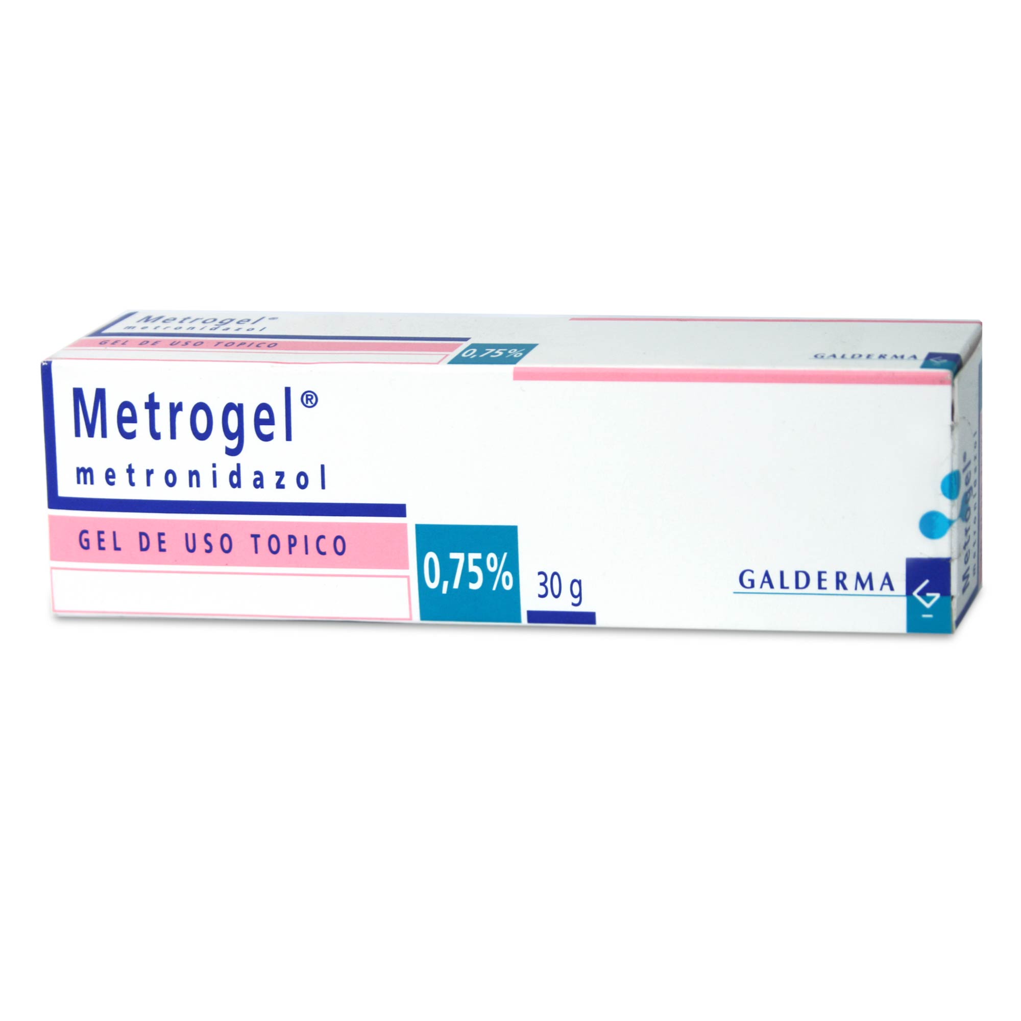 Metrogel Metronidazol 0,75% Gel Tópico 30 gr