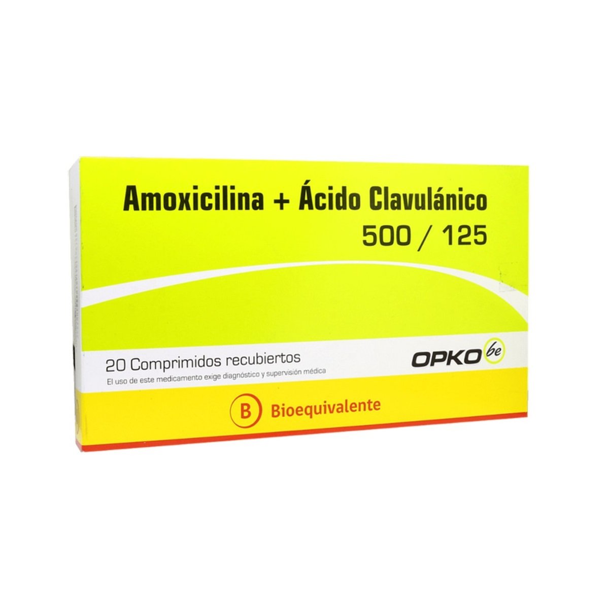 Amoxicilina500mg+AcidoClavulánico125mg20Comprimidos