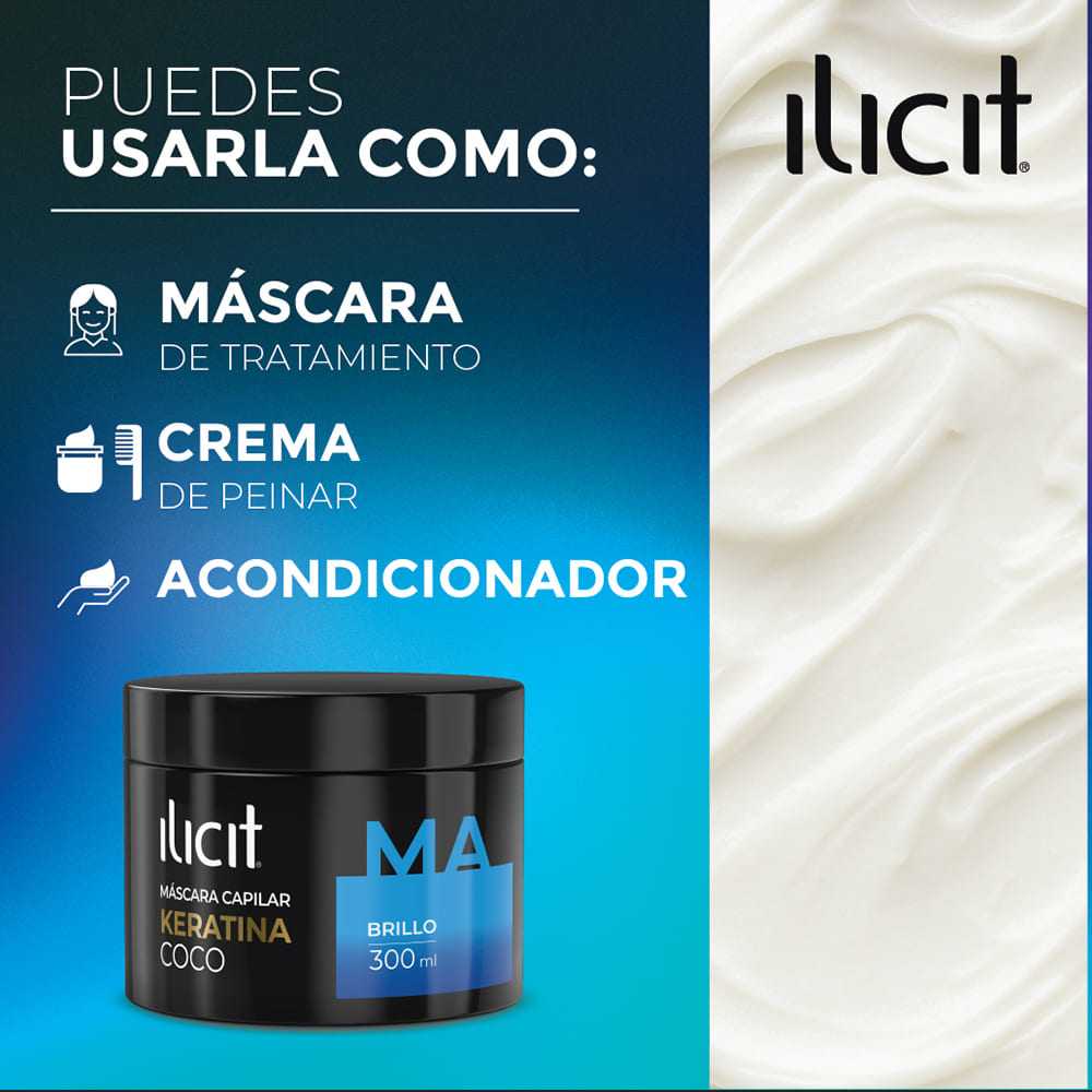Mascara Keratina Coco 300 Ml | Cruz Verde