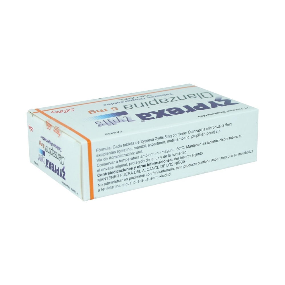 Zyprexa zydis olanzapine 5mg