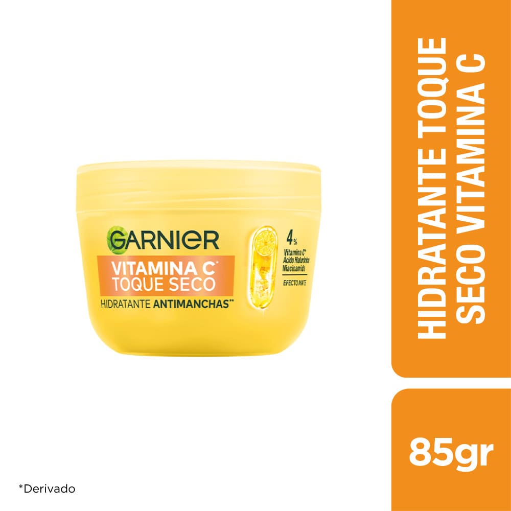 Crema Facial  Toque Seco Vitamina C 85 Gr