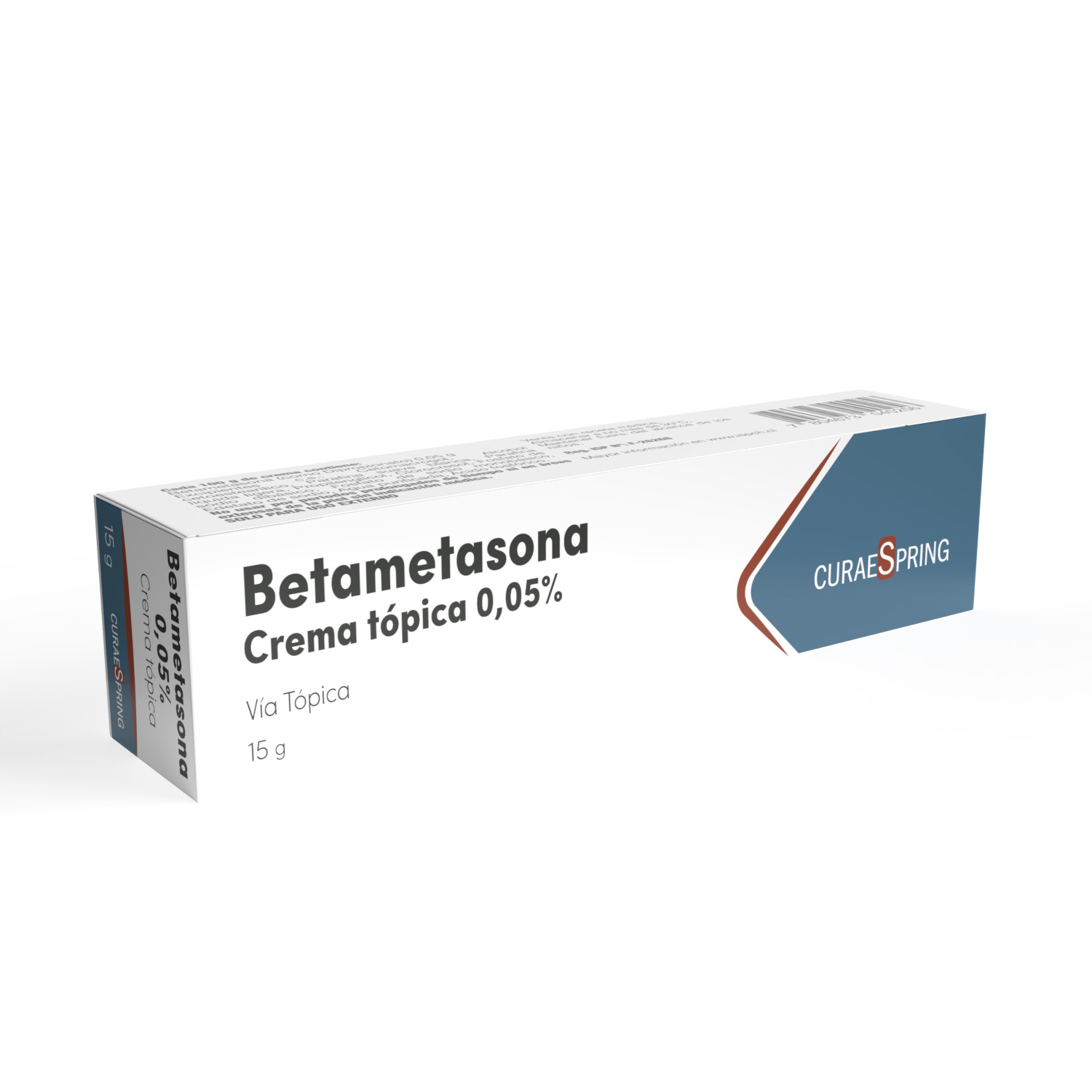 Betametasona 0,05 % crema tópica 15 g