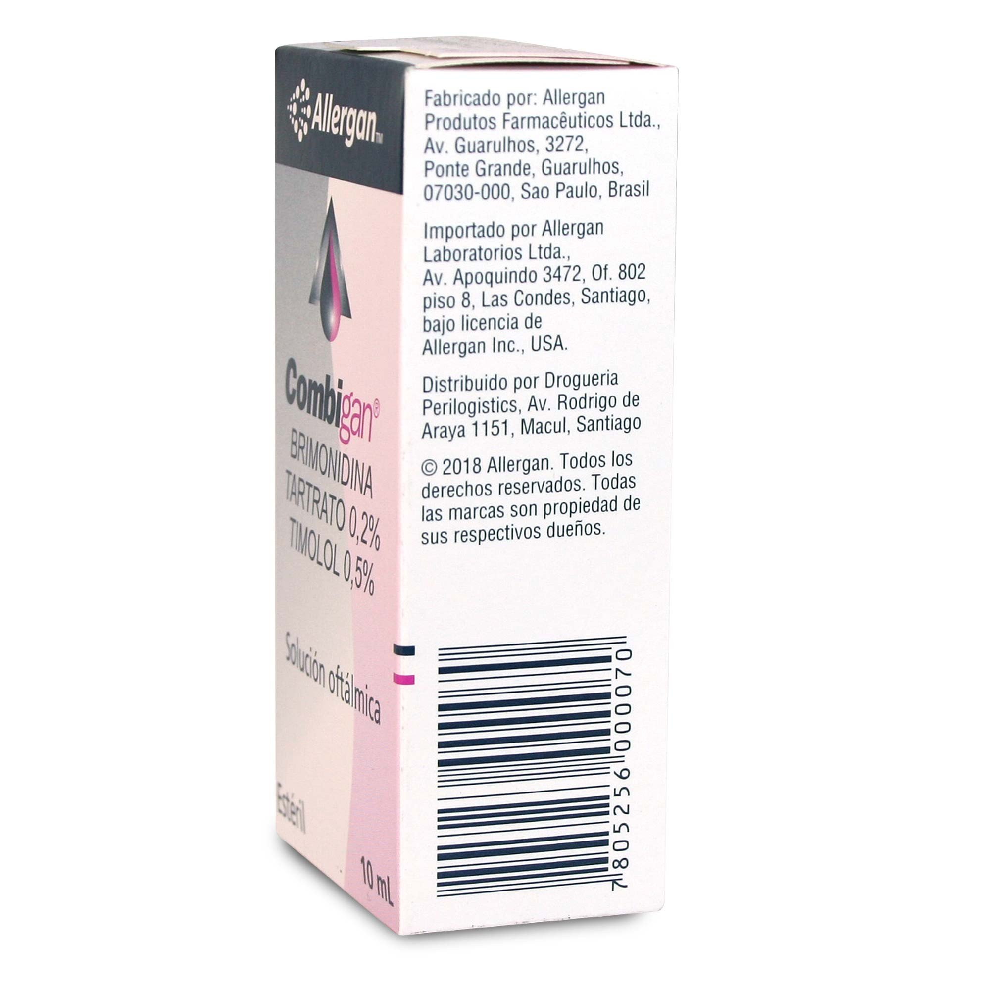 Combigan Brimonidina 0,2% Solución Oftalmica 10 mL | Cruz Verde