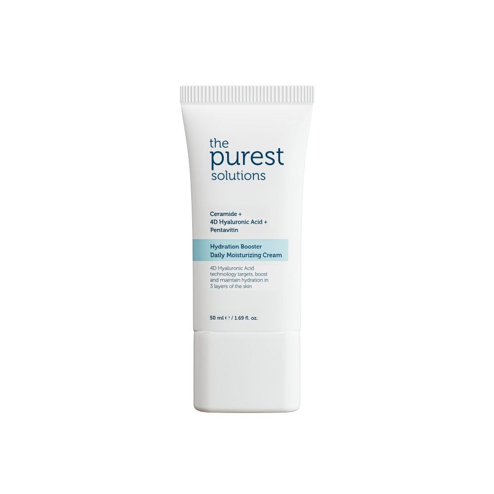 Hydration Booster. Crema Hidratante Diaria. Ceramida + Acido Hialuronico 4D + Pentavitina 50ml
