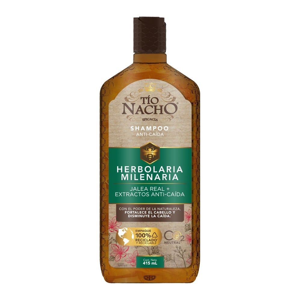 Shampoo Herbolaria Milenaria 415 ml | Cruz Verde