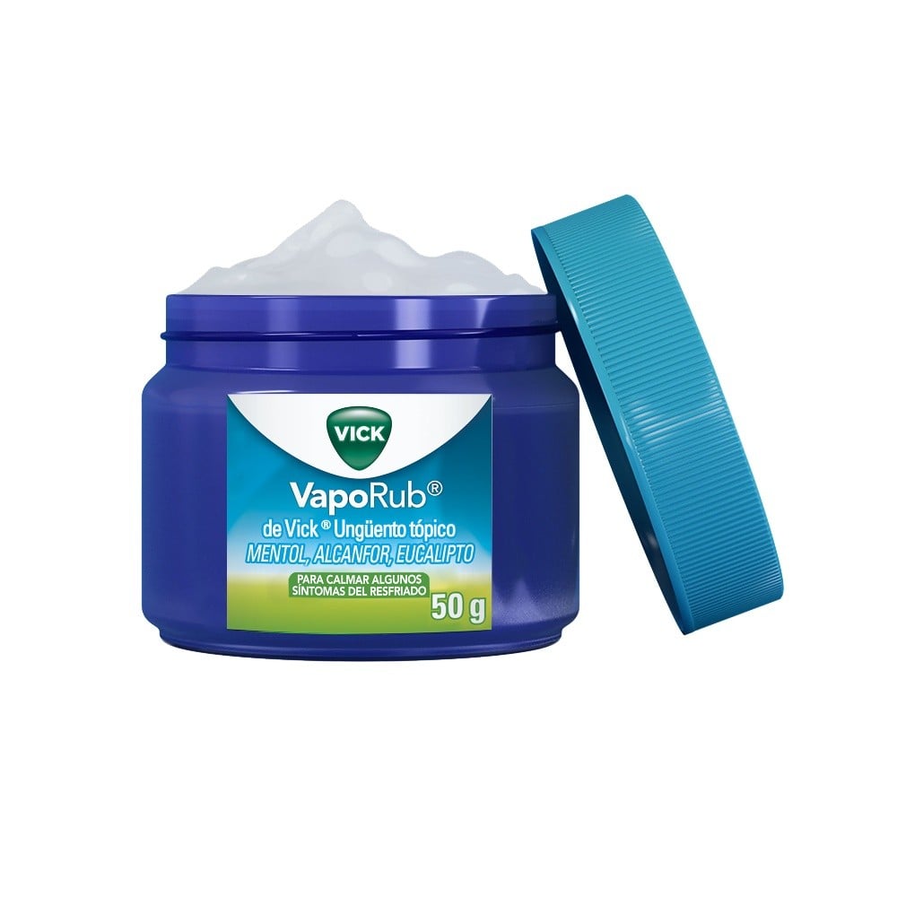 Vaporub Mentol 1,35% Ungüento Tópico 50 gr | Farmacias Cruz Verde