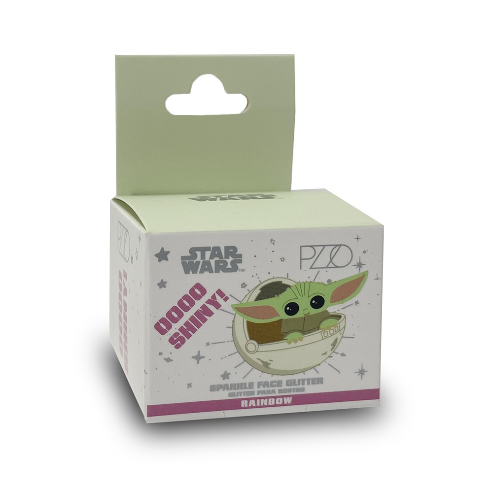 Custodia IPhone 11 Pro Max Star Wars – Design Rebel Rainbow Sparkle Drip, Protezione Robusta - 3