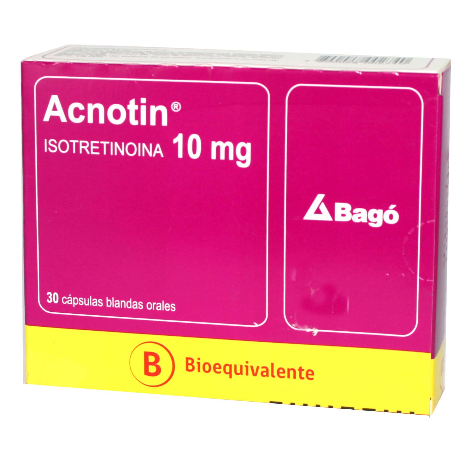 10 mg de isotretinoina