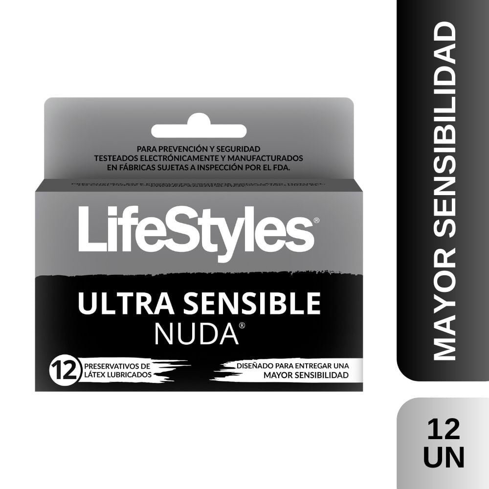 Lifestyles-ultra-sensible-nuda-12-preservativos