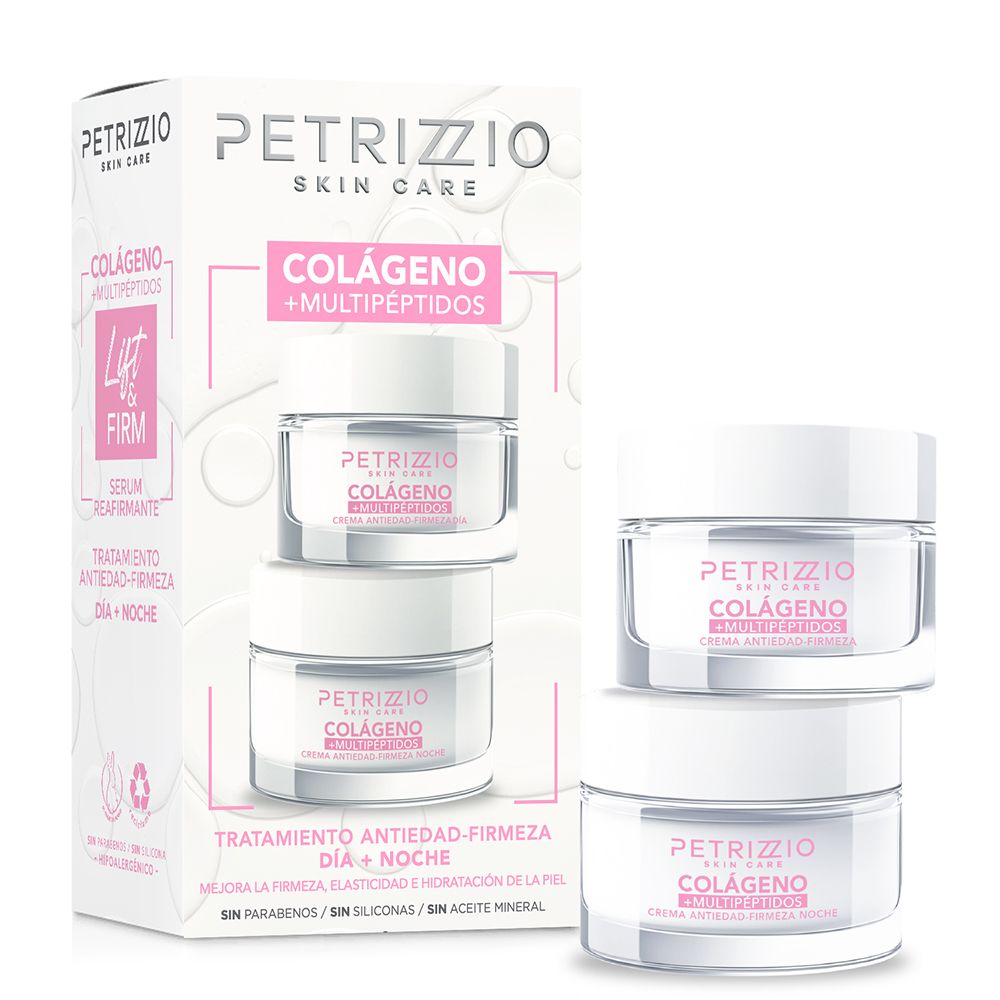 Set Crema Día Y Noche Lift & Fit Colágeno + Multipéptidos | Cruz Verde