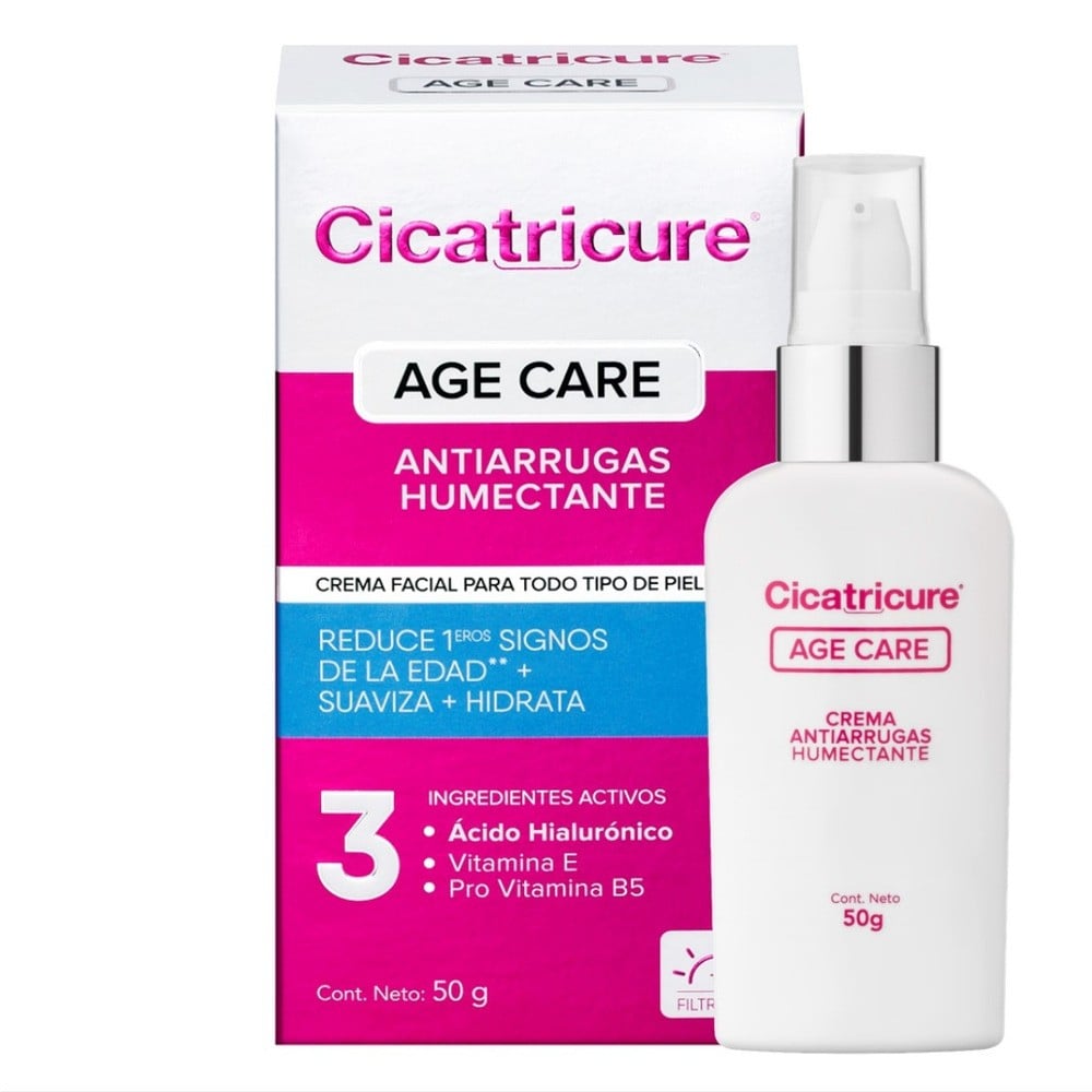 Age Care Crema Facial Antiarrugas Humectante 50 Grs