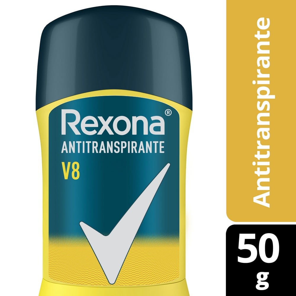Men Desodorante V8 Barra 50 grs