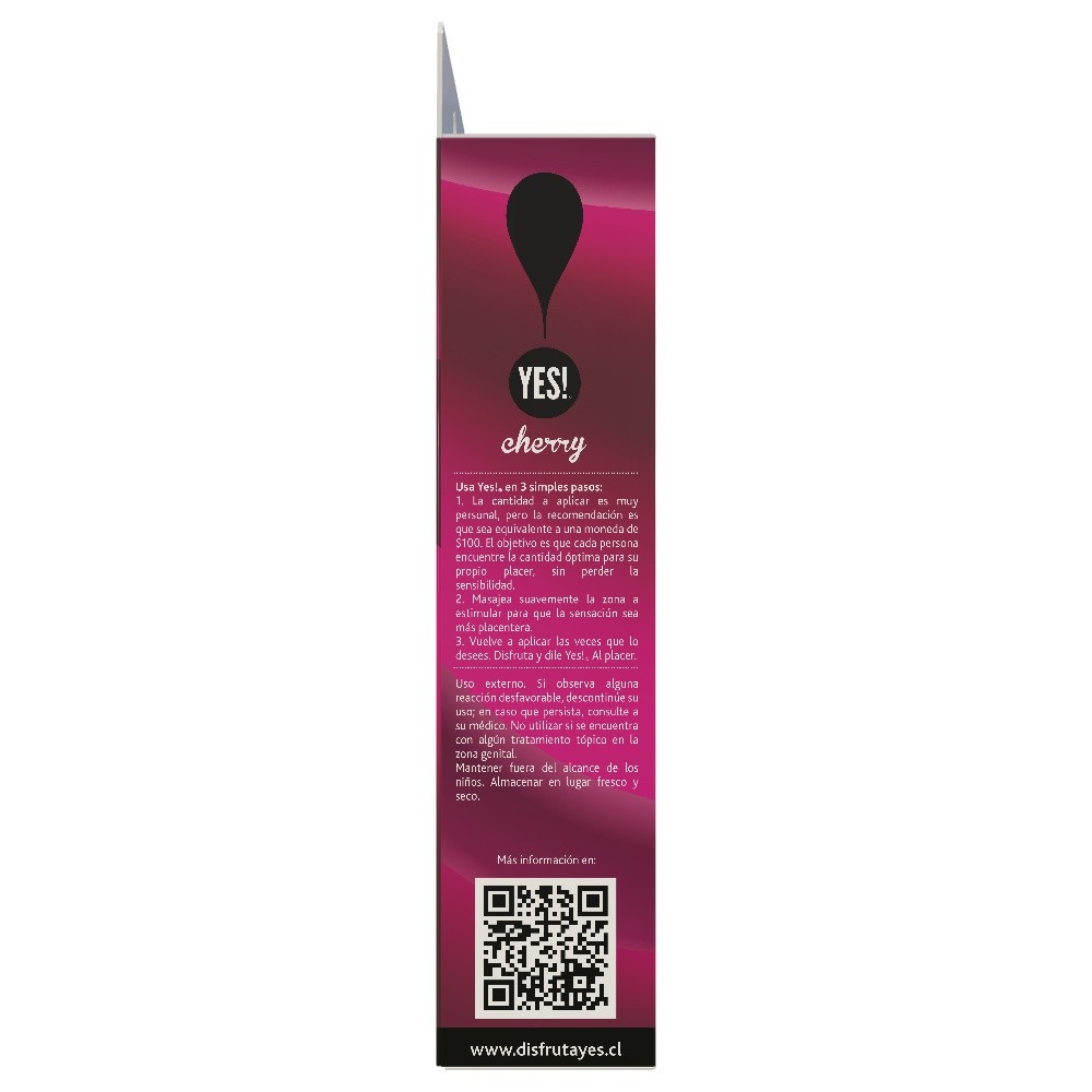 Yes Gel Lubricante Sexual No Graso Cherry 40 Ml Farmacias Cruz Verde 8963