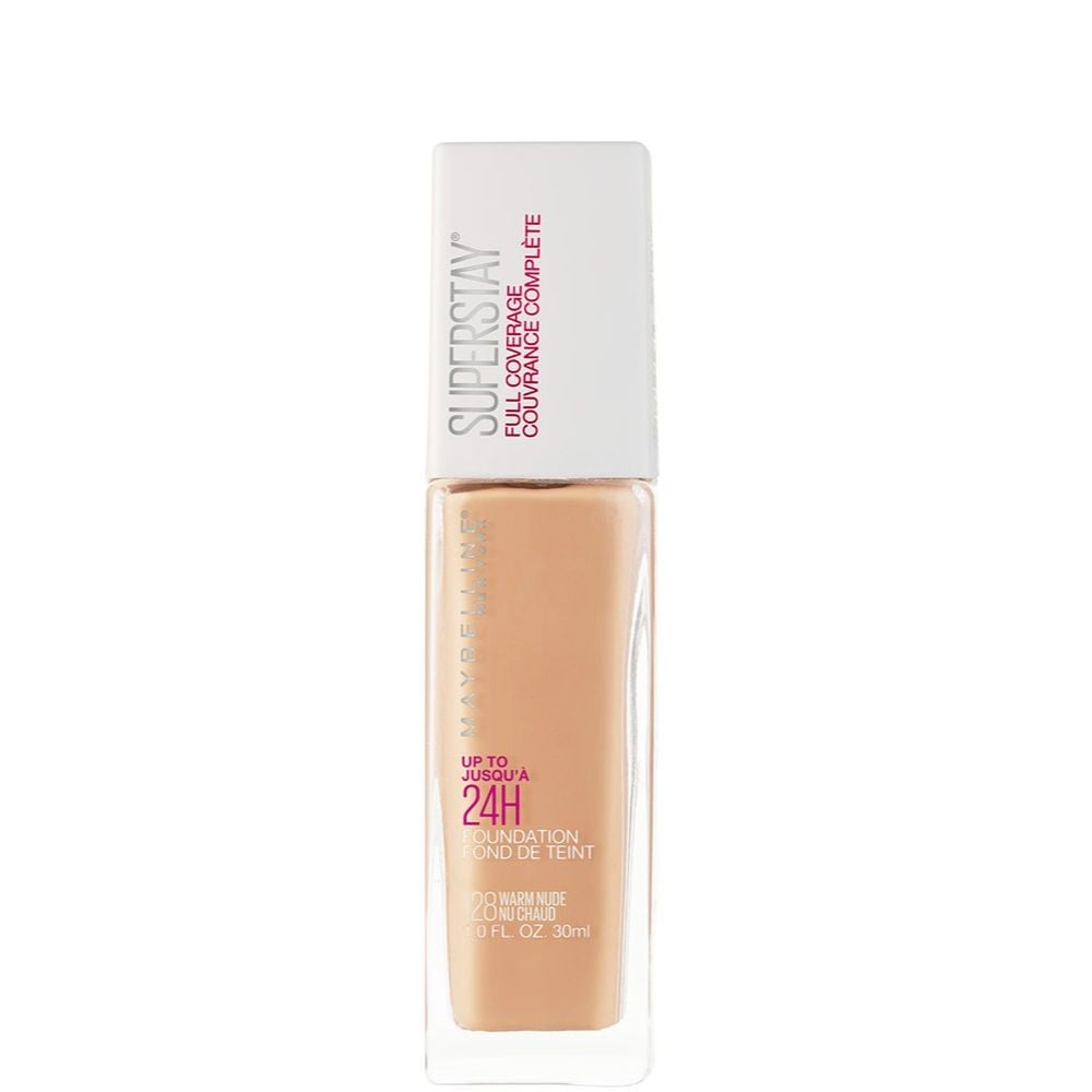 Base de Maquillaje Superstay 24 Horas Alta Cobertura 128 Warm Nude