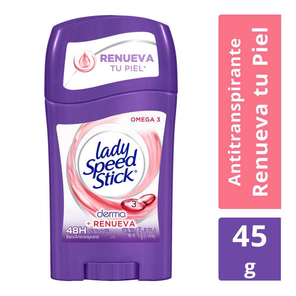 Desodorante en Barra Derma + Omega3 45 grs
