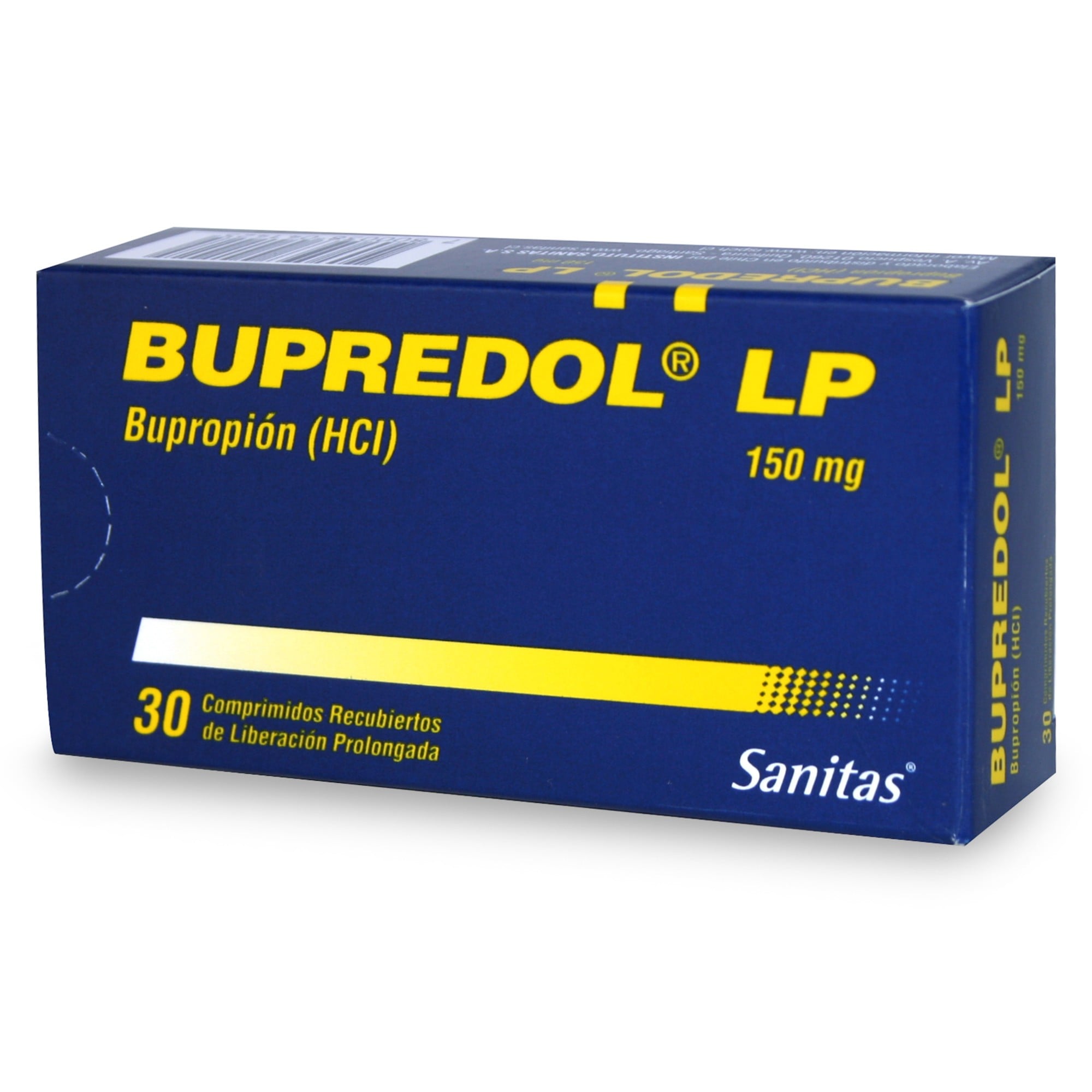 Bupredol Bupropion (Anfebutamona) 150 mg 30 Comprimidos