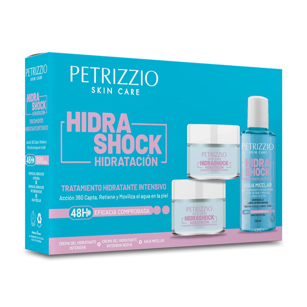 Set Hidratante Intensivo Día + Noche + Agua Micelar | Cruz Verde