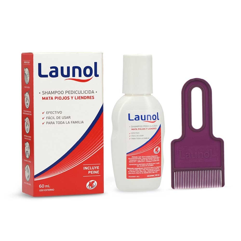 Launol Detalmetrina 0,02 % Shampoo 60 mL | Cruz Verde
