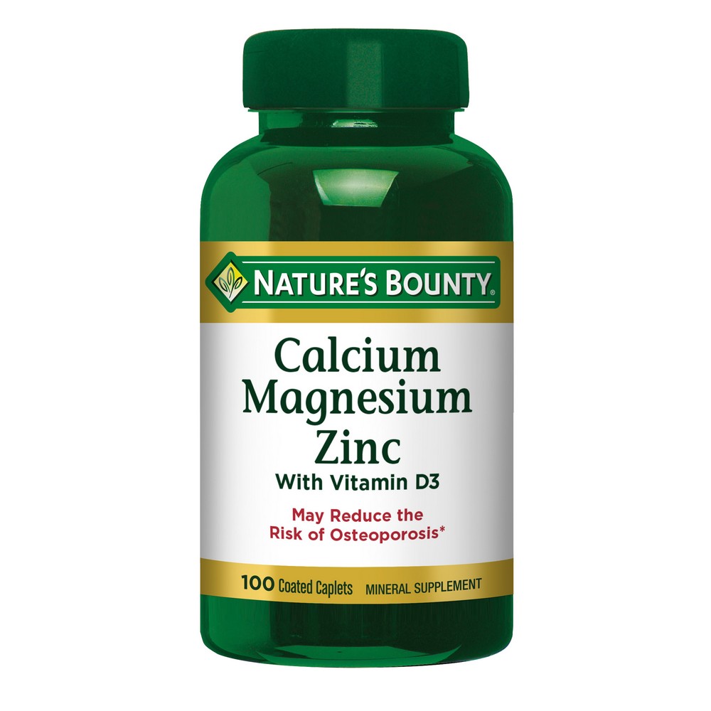 Calcium + Magnesium + Zinc 100 Comprimidos