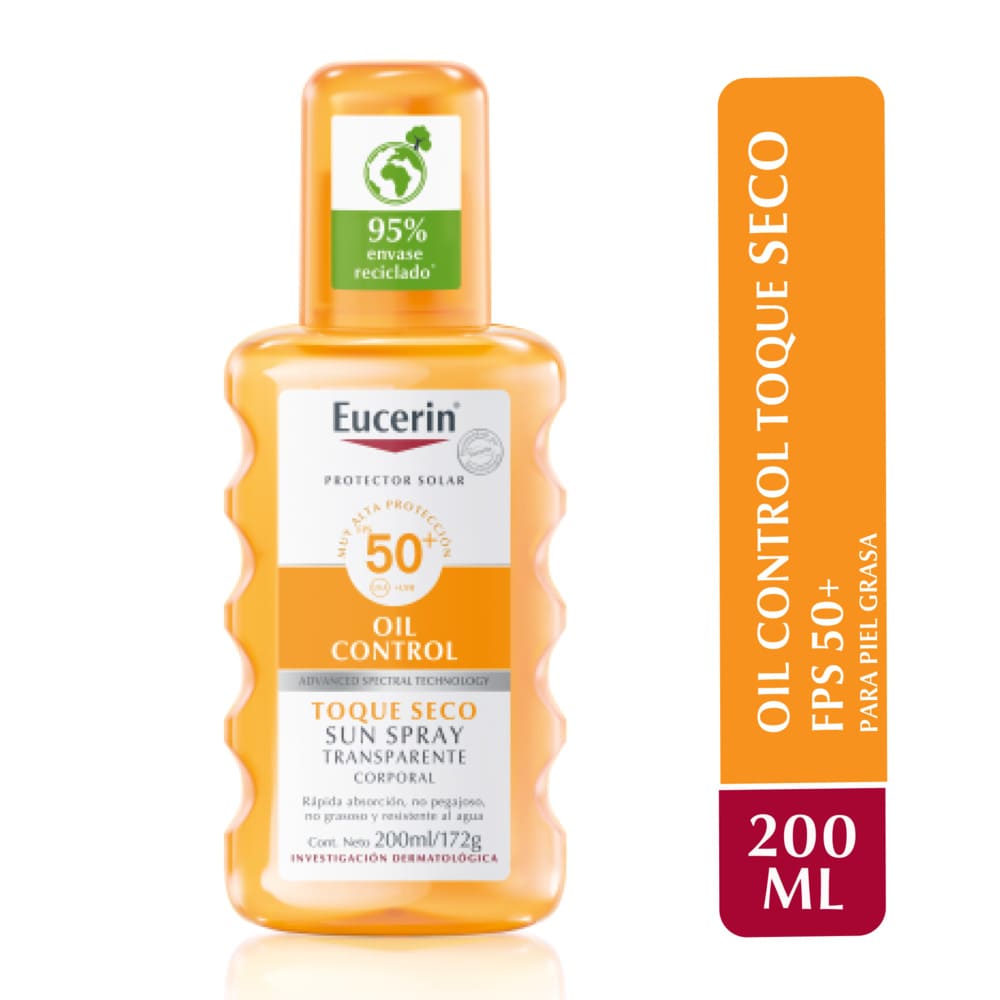Protector Solar Spray Transparente Fps 50+ 200ml