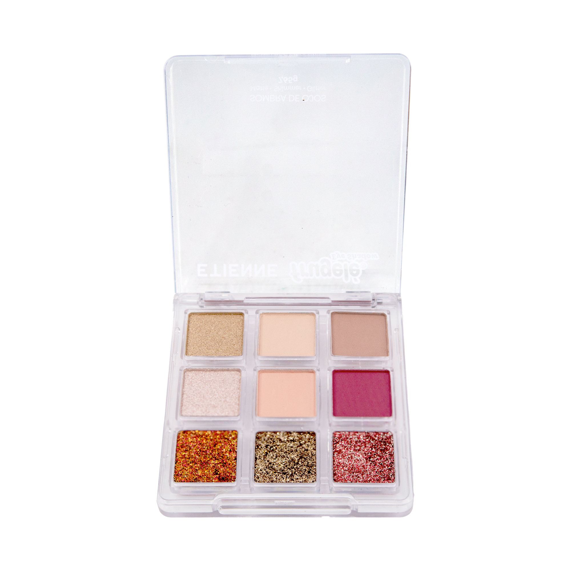 Sombra 9 Colores Frugele Candy Pink