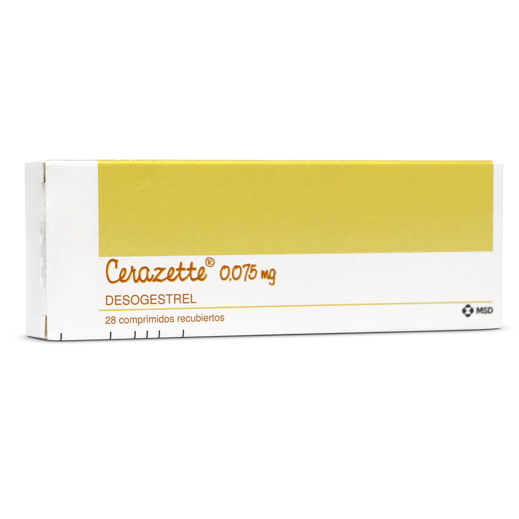 Cerazette Desogestrel 75 mcg 28 Comprimidos
