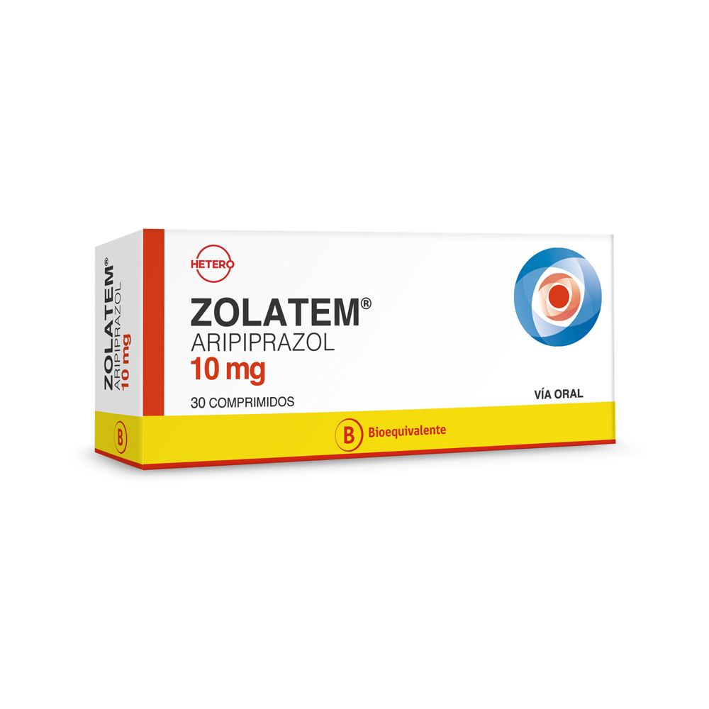Zolatem 10Mg (Aripiprazol) 30 Comprimidos