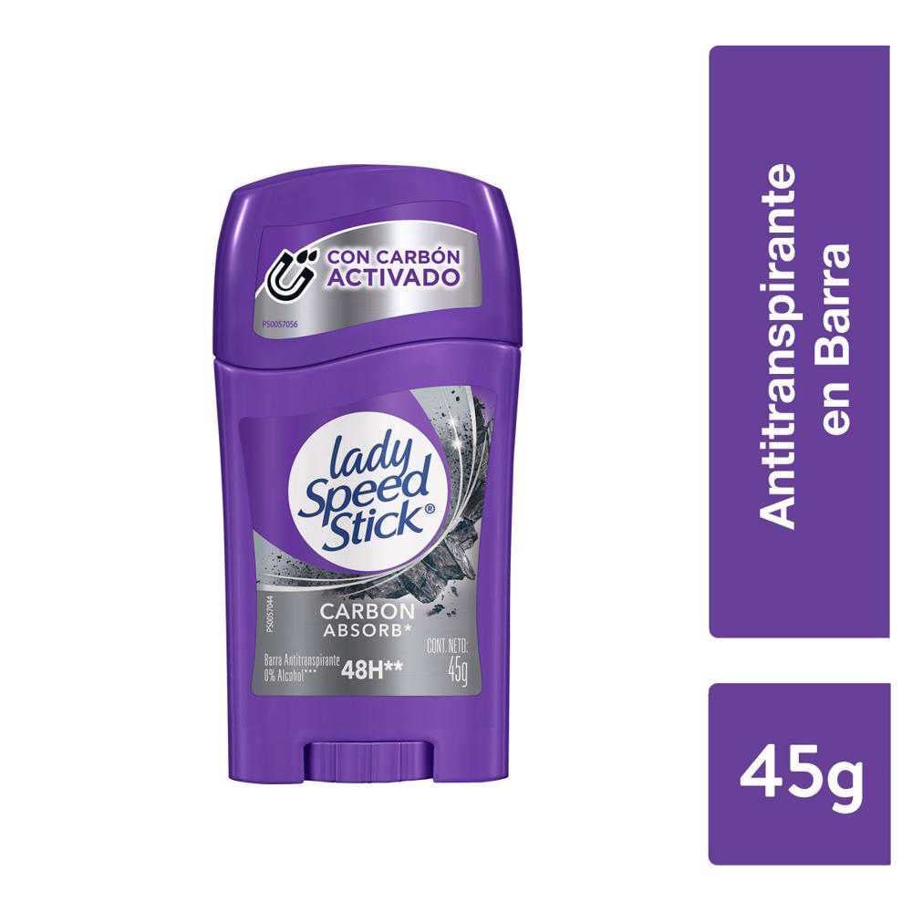 Desodorante en Barra Carbon Absorb 45g
