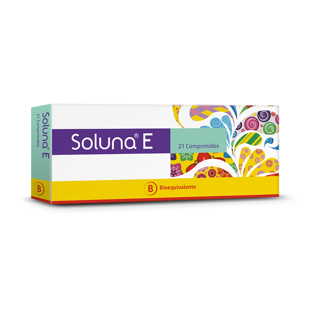 Soluna E20 Desogestrel 0,15 mg + Etinilestradiol 0,02 mg 21 Comprimidos