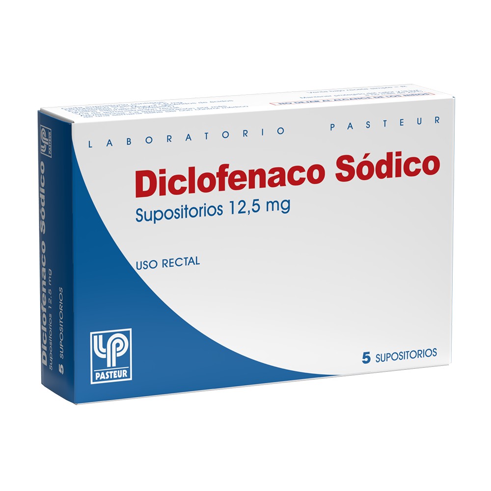Diclofenaco 12,5 mg 5 supositorios infantiles