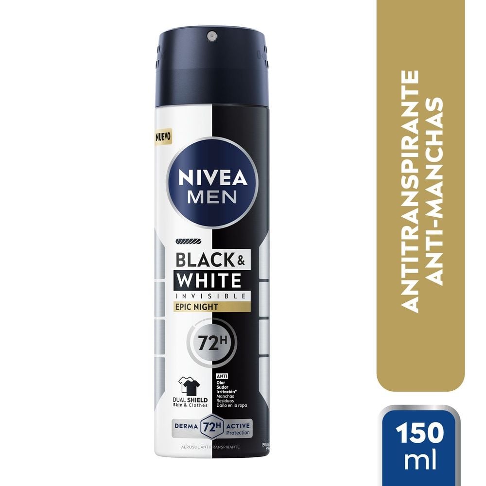 Black & White Epic Night Spray Masculino 150Ml
