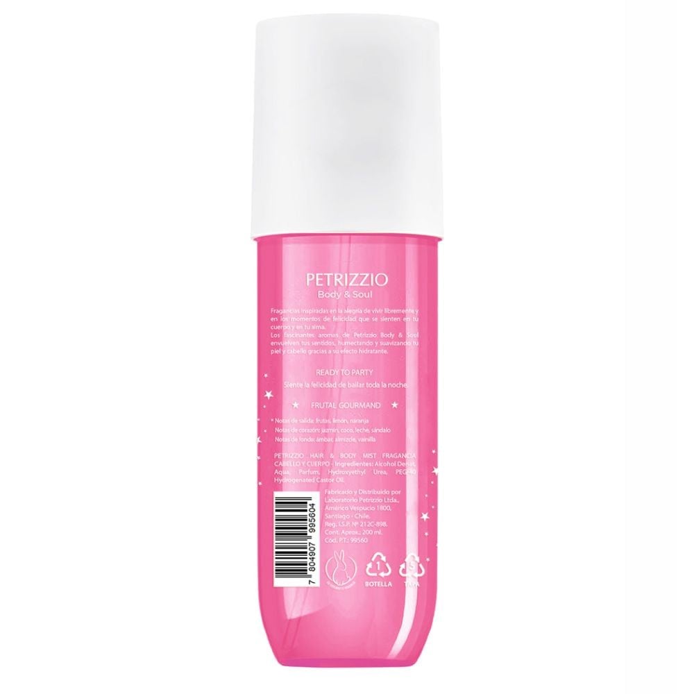Hair & Body Mist Ready To Party | Cruz Verde