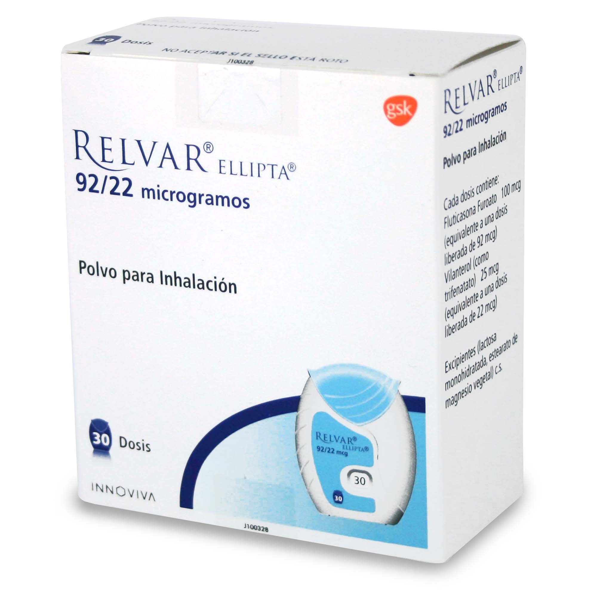 Relvar 100mcg