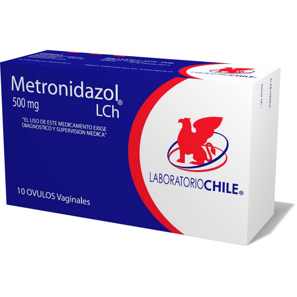 Metronidazol 500 mg 10 Óvulos | Farmacias Cruz Verde