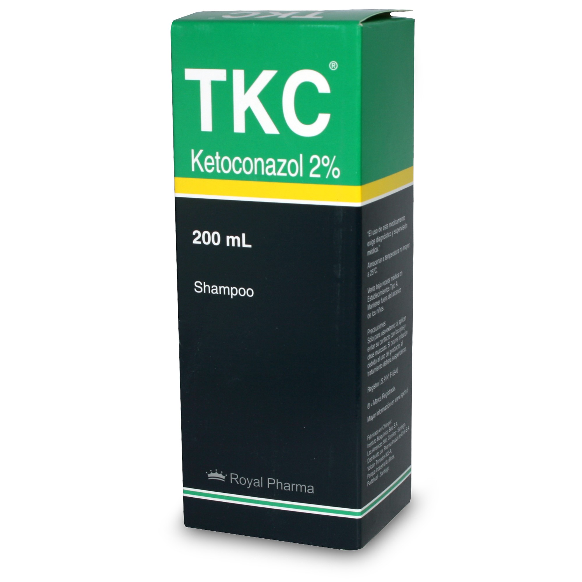 Tkc Ketoconazol 2% Shampoo Medicado 200 mL