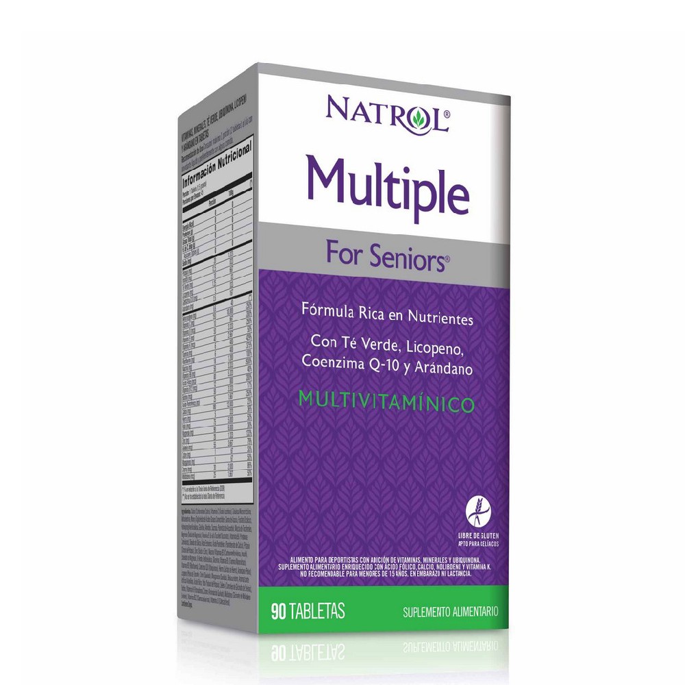 Multiple For Seniors 90 Comprimidos | Cruz Verde
