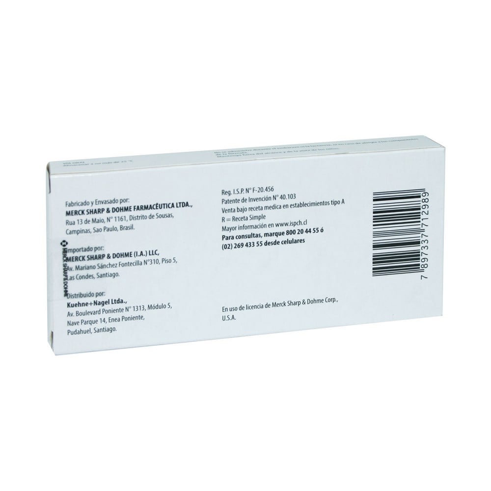Hyzaar Losartan / Hidroclorotiazida 50 mg / 12,5 mg 30 Comprimidos ...