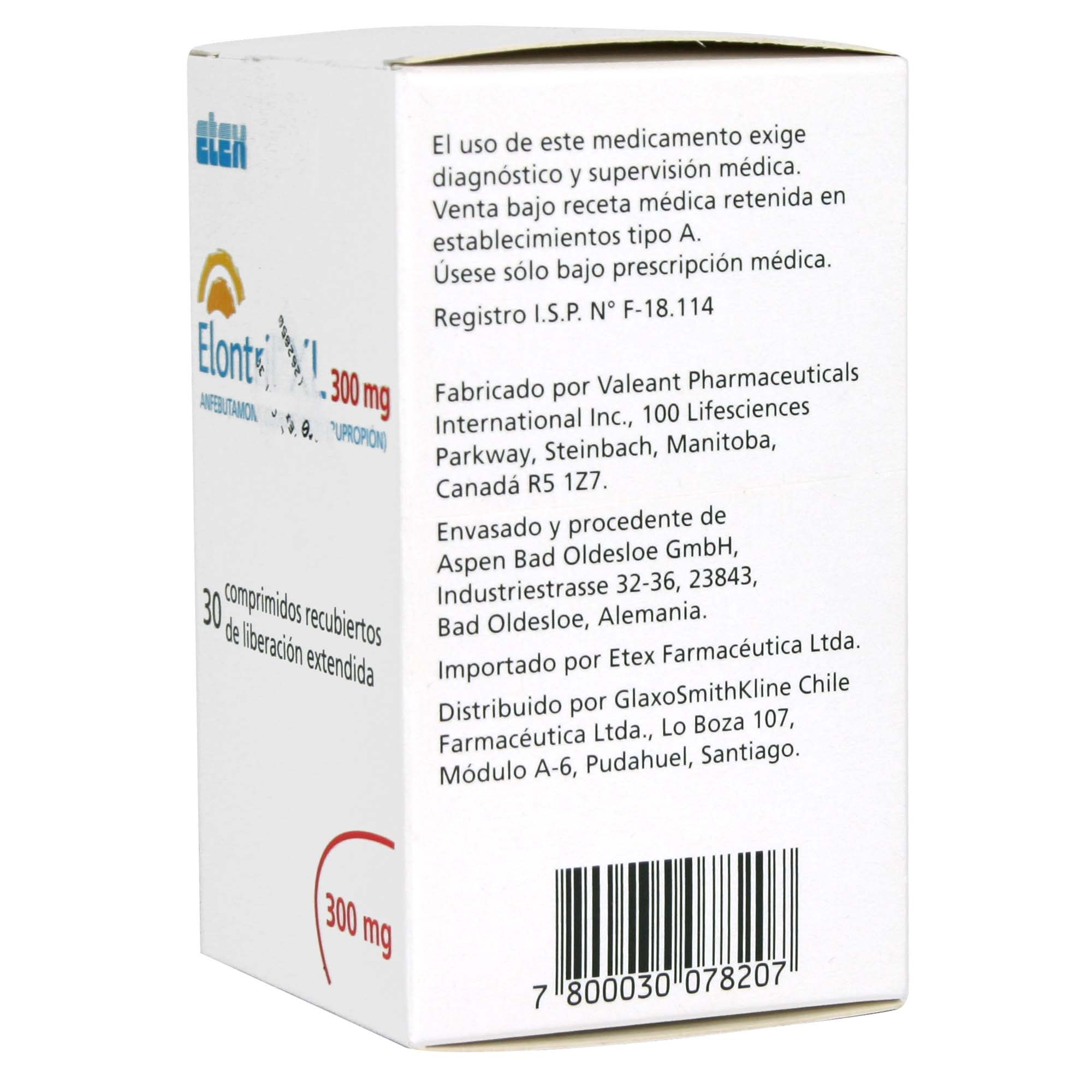 Elontril 300 Mg Precio Sin Receta