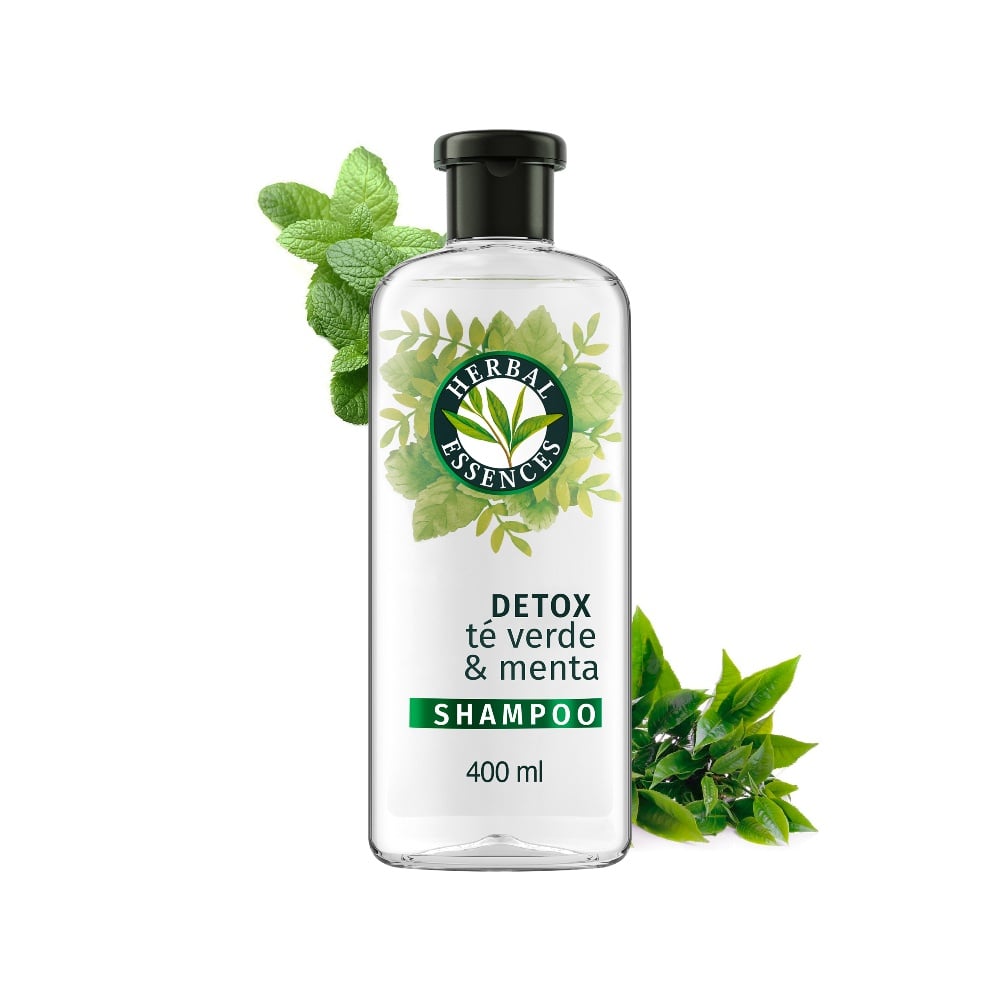 Shampoo Detox Té Verde And Menta 400 Ml Cruz Verde 4836