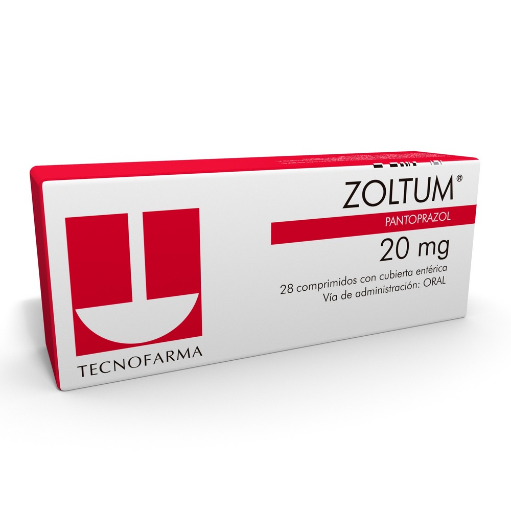 Zoltum Pantoprazol 40 mg 28 Comprimidos Recubierto Enterico