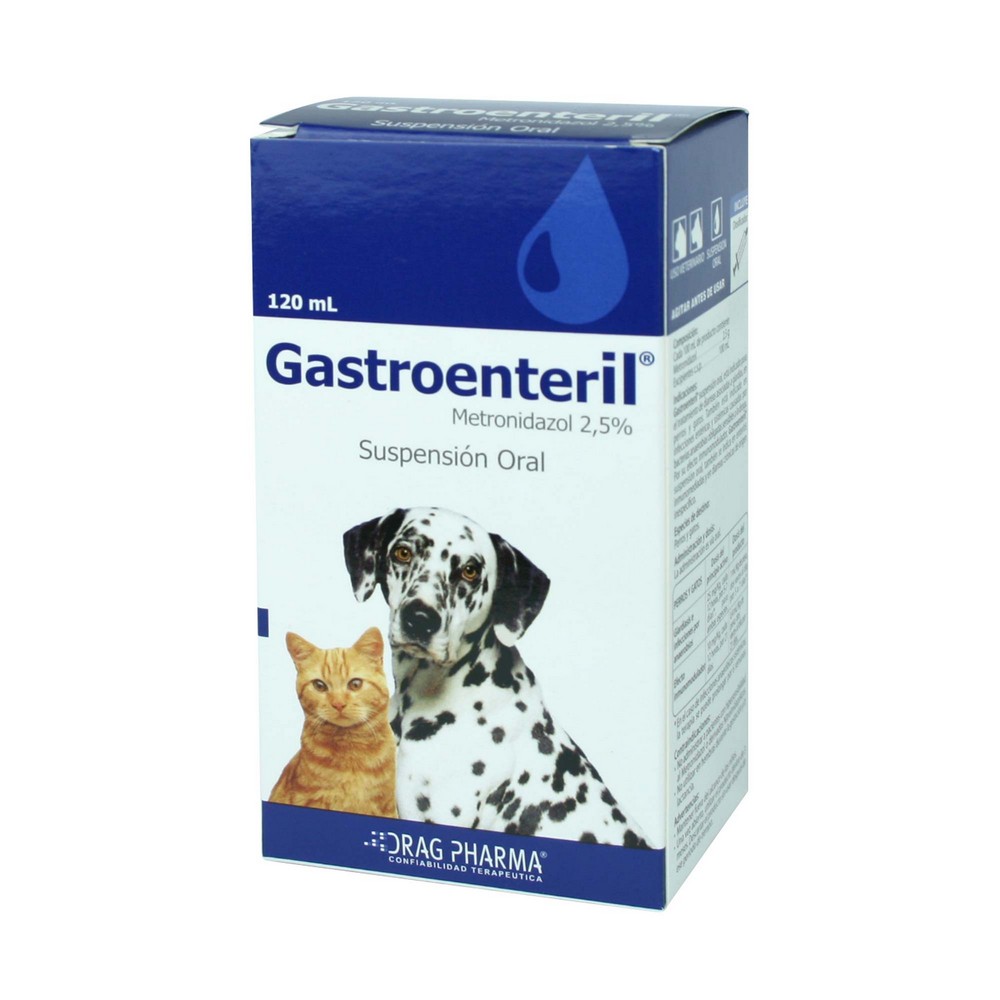 Gastroenteril Metronidazol 2,5% Suspensión Oral 120 mL